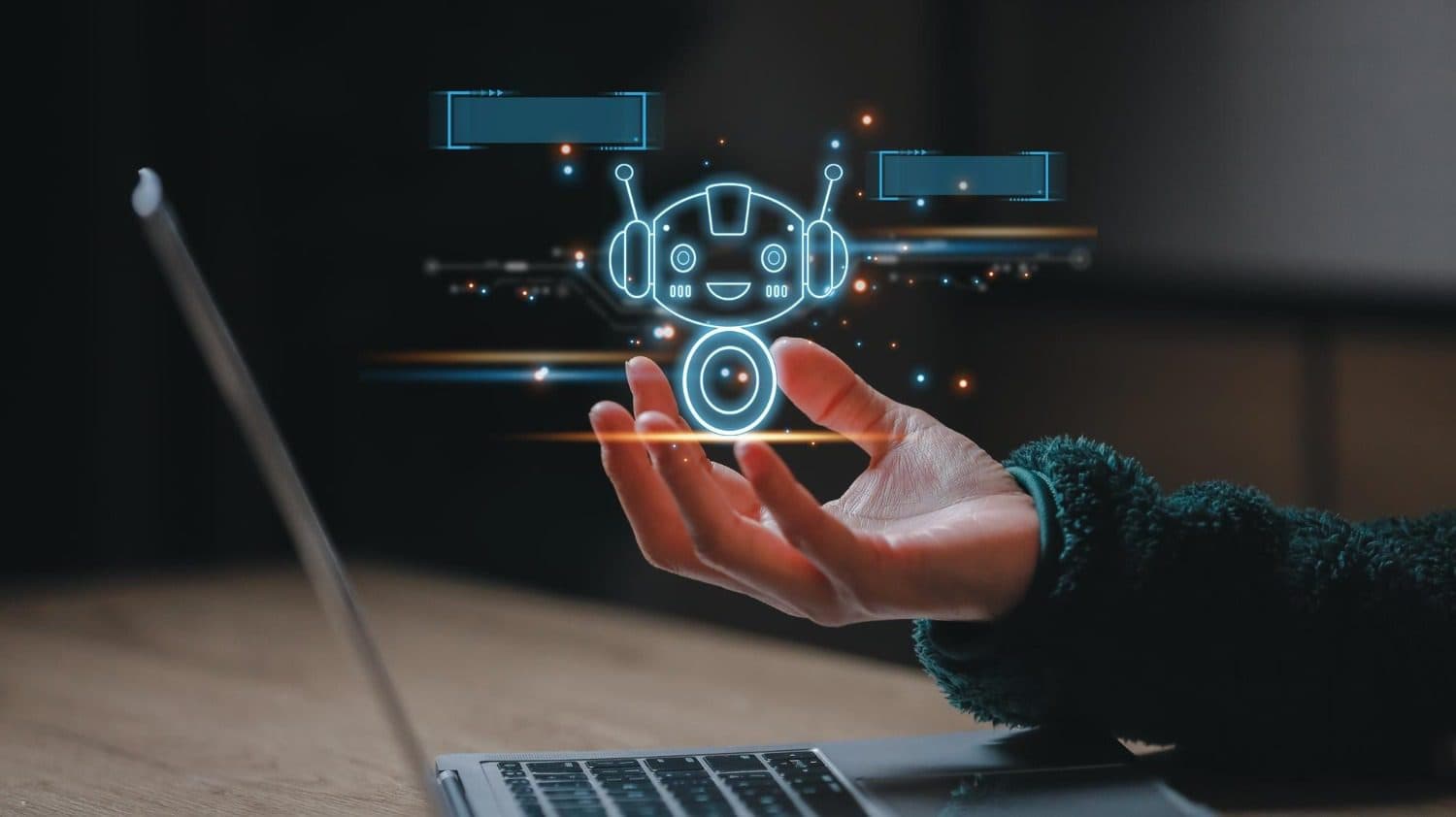 Automated AI service desk resolving routine IT requests