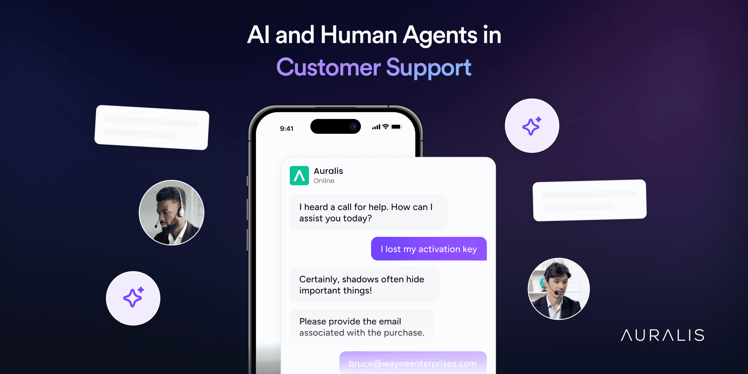 Balance AI and Human Agents in Customer Support