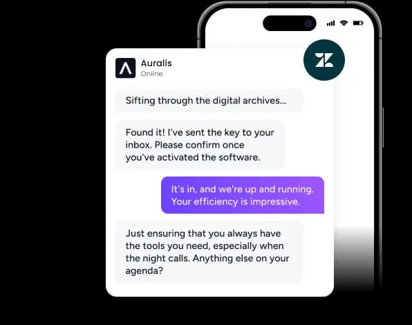 Auralis AI agent integration for Zendesk
