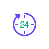 24/7 support icon