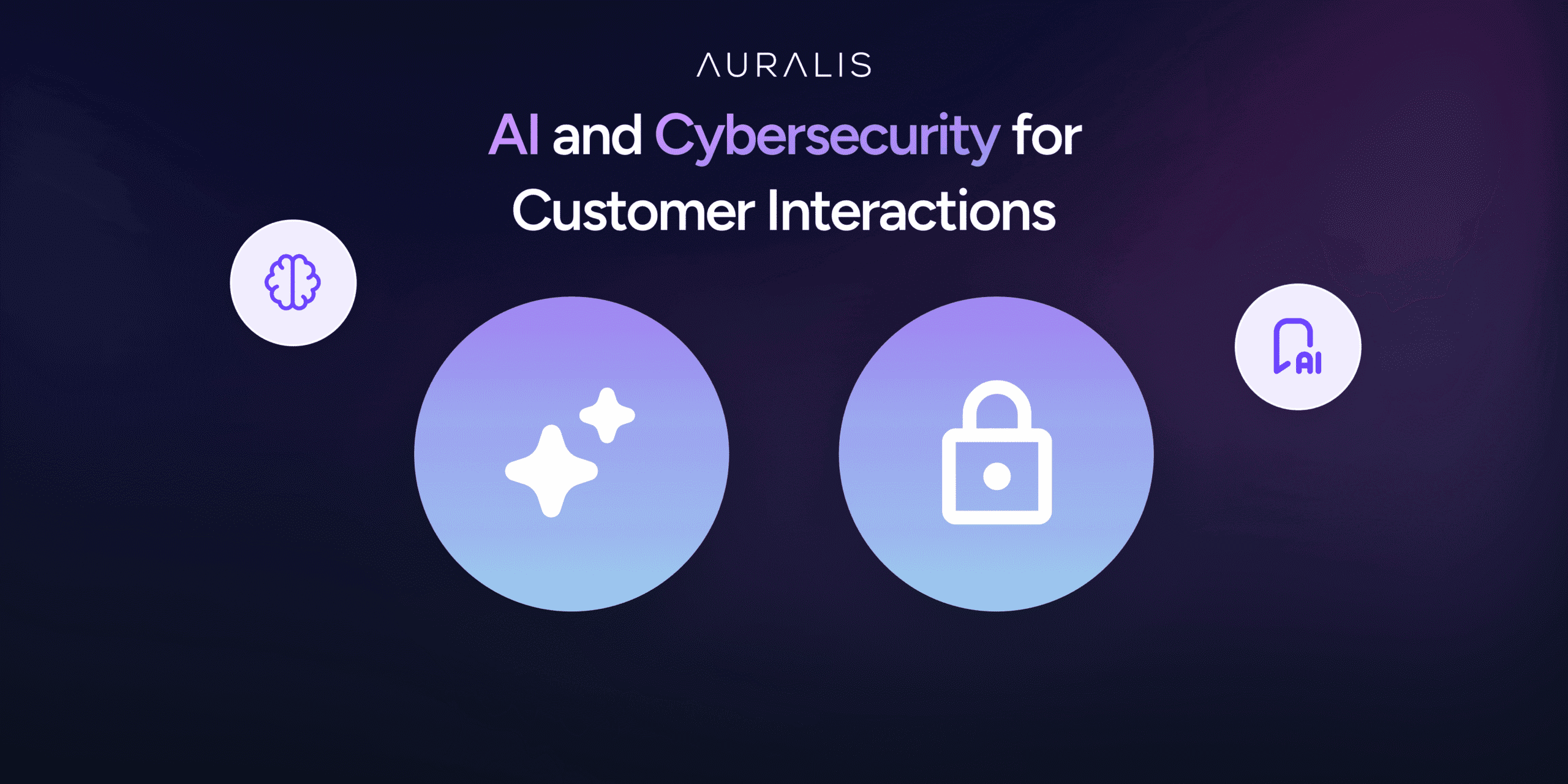 AI and Cybersecurity for Customer Interactions