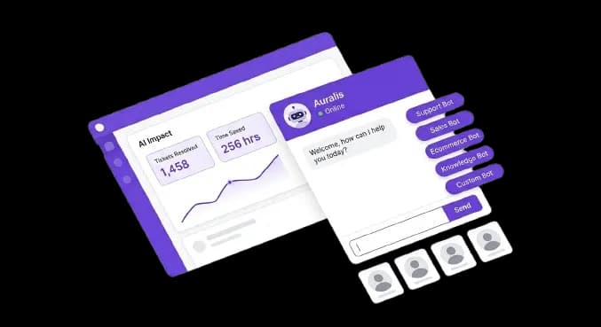 Auralis Knowledge Center unified AI search interface